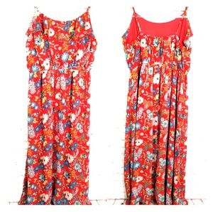 Plus size Forever 21 floral Maxi Dress size 3X